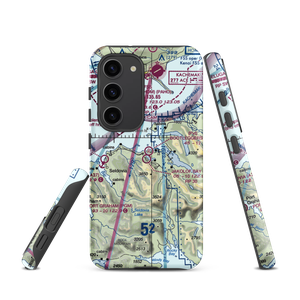 Jakolof Bay Airport (4Z9) VFR Sectional Samsung Phone Case