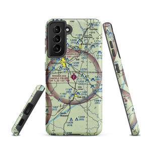 James A Rhodes Airport (I43) VFR Sectional Samsung Phone Case