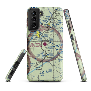 James A Rhodes Airport (I43) VFR Sectional Samsung Phone Case