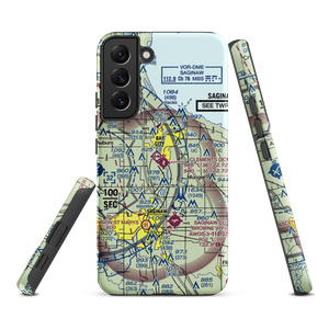 James Clements Municipal Airport (3CM) VFR Sectional Samsung Phone Case