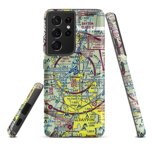 James M Cox Dayton International Airport (DAY) VFR Sectional Samsung Phone Case