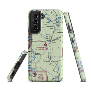 James Tucker Airport (M15) VFR Sectional Samsung Phone Case