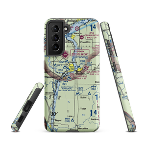 Jan Knipe Airport (95IS) VFR Sectional Samsung Phone Case