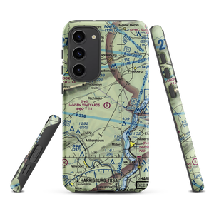 Jansen Vineyards Airport (PN71) VFR Sectional Samsung Phone Case