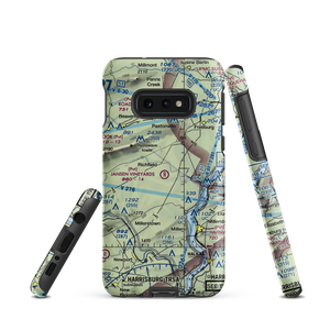 Jansen Vineyards Airport (PN71) VFR Sectional Samsung Phone Case