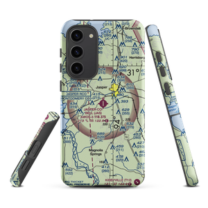 Jasper County Airport-Bell Field (JAS) VFR Sectional Samsung Phone Case