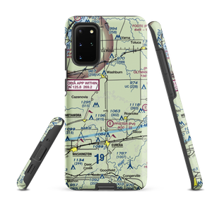 Jay Schertz Farm Airport (IS00) VFR Sectional Samsung Phone Case