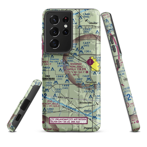 Jazz Ranch Airport (3OK9) VFR Sectional Samsung Phone Case