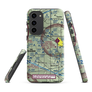 Jazz Ranch Airport (3OK9) VFR Sectional Samsung Phone Case