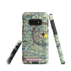 Jazz Ranch Airport (3OK9) VFR Sectional Samsung Phone Case