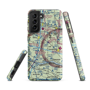 Jbr Airport (2OH7) VFR Sectional Samsung Phone Case