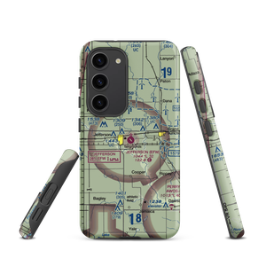 Jefferson Municipal Airport (EFW) VFR Sectional Samsung Phone Case