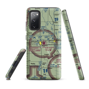 Jefferson Municipal Airport (EFW) VFR Sectional Samsung Phone Case