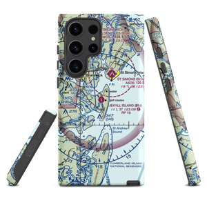 Jekyll Island Airport (09J) VFR Sectional Samsung Phone Case