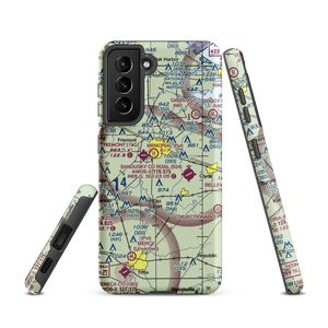 Jenkins Airport (9OA7) VFR Sectional Samsung Phone Case