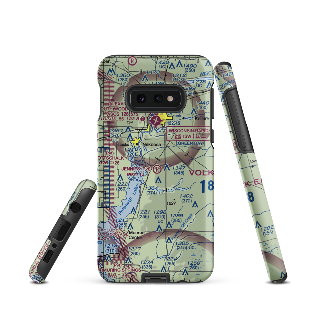 Jennie'S Field (WI13) VFR Sectional Samsung Phone Case Samsung Galaxy S10 Plus model shown