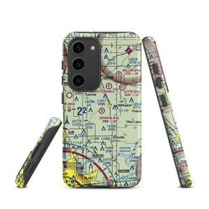 Jensen Field (6MI1) VFR Sectional Samsung Phone Case