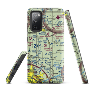 Jensen Field (6MI1) VFR Sectional Samsung Phone Case