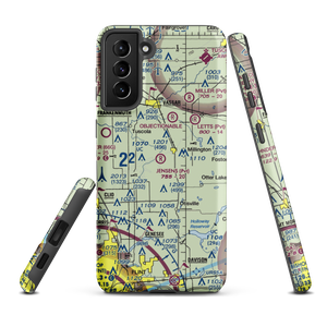 Jensen Field (6MI1) VFR Sectional Samsung Phone Case