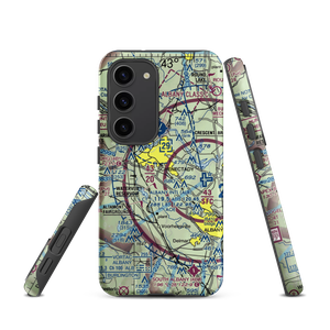 Jerry Phibbs Airport (NK43) VFR Sectional Samsung Phone Case