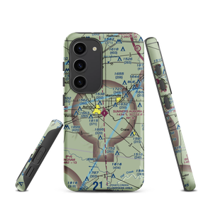 Jerry Sumners Sr Aurora Municipal Airport (2H2) VFR Sectional Samsung Phone Case