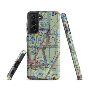 Jerry-Wright Airfield (4OL3) VFR Sectional Samsung Phone Case