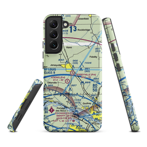 Jerseyville Aviation Inc Airport (0LL1) VFR Sectional Samsung Phone Case