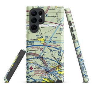 Jerseyville Aviation Inc Airport (0LL1) VFR Sectional Samsung Phone Case