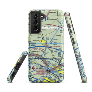 Jerseyville Aviation Inc Airport (0LL1) VFR Sectional Samsung Phone Case