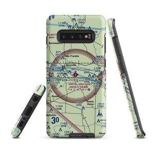 Jesse Viertel Memorial Airport (VER) VFR Sectional Samsung Phone Case