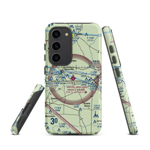 Jesse Viertel Memorial Airport (VER) VFR Sectional Samsung Phone Case