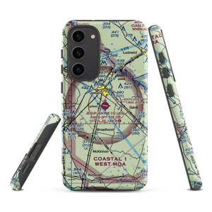 Jesup Wayne County Airport (JES) VFR Sectional Samsung Phone Case