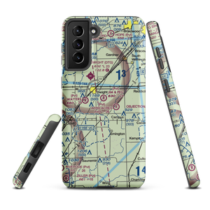 Jim & Peg Airport (61IS) VFR Sectional Samsung Phone Case