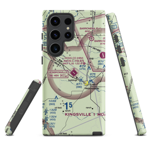 Jim Hogg County Airport (HBV) VFR Sectional Samsung Phone Case