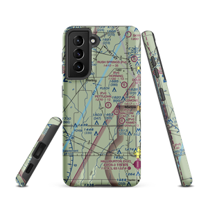 Jim Pettijohn Memorial Airport (7OK8) VFR Sectional Samsung Phone Case