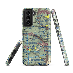 Jim Shearer South Airport (BSI) VFR Sectional Samsung Phone Case