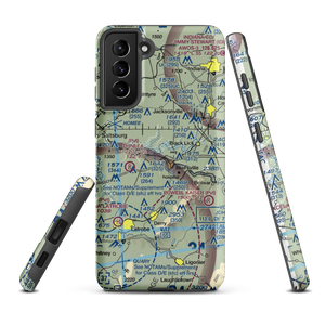 Jim Shearer South Airport (BSI) VFR Sectional Samsung Phone Case