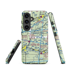 Jim Wehrli Memorial Airport (34IS) VFR Sectional Samsung Phone Case