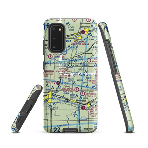 Jim Wehrli Memorial Airport (34IS) VFR Sectional Samsung Phone Case