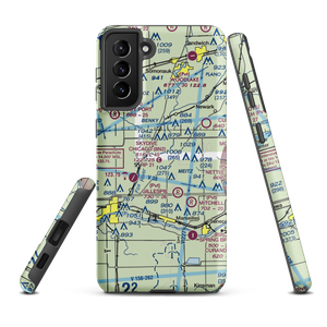 Jim Wehrli Memorial Airport (34IS) VFR Sectional Samsung Phone Case