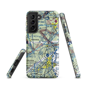 JJ & PK Airport (PA08) VFR Sectional Samsung Phone Case