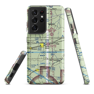 JLS Farms Airport (02XA) VFR Sectional Samsung Phone Case