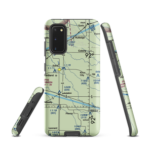 Joe D Lewis Airport (0MO5) VFR Sectional Samsung Phone Case