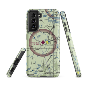 John A Baker Field (0M3) VFR Sectional Samsung Phone Case