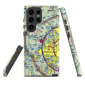 John C Tune Airport (JWN) VFR Sectional Samsung Phone Case