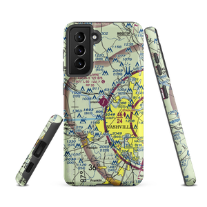 John C Tune Airport (JWN) VFR Sectional Samsung Phone Case