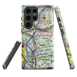 John D Rennick Airport (IS62) VFR Sectional Samsung Phone Case