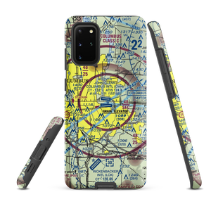 John Glenn Columbus International Airport (CMH) VFR Sectional Samsung Phone Case