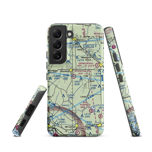 John L Coppernoll Airport (4LL3) VFR Sectional Samsung Phone Case