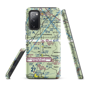 John M. Foree Airport (12KY) VFR Sectional Samsung Phone Case